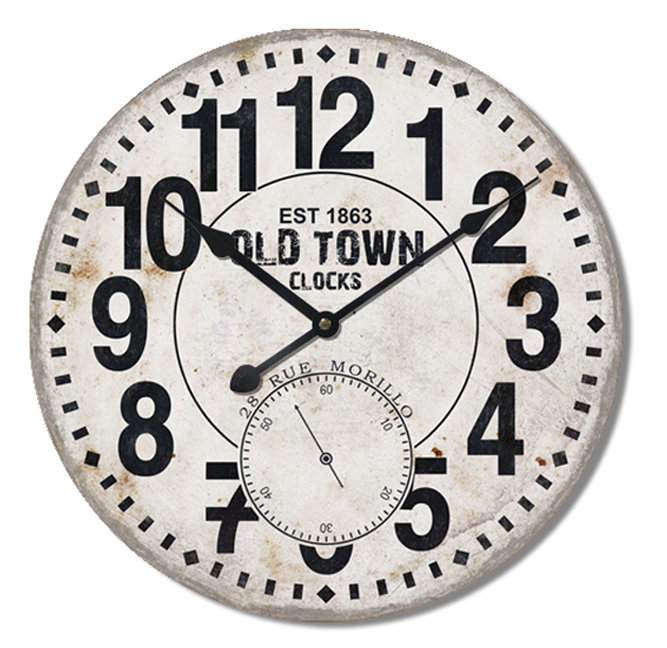 Cannonade MDF Wall Clock
