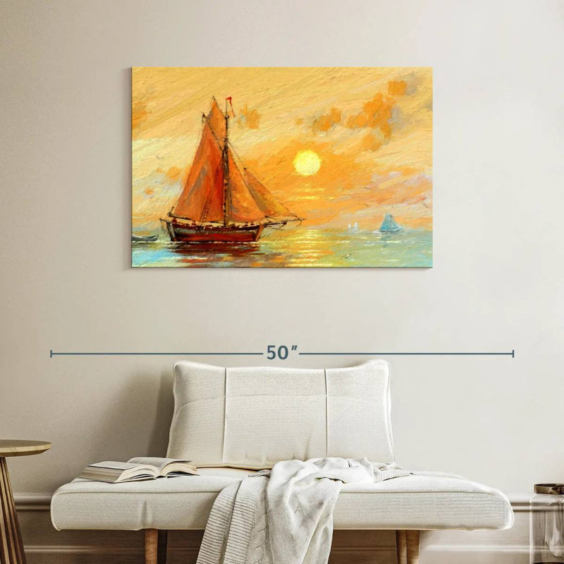 Voilier Mehar Sunset Sea, H 26 po x l 39 po