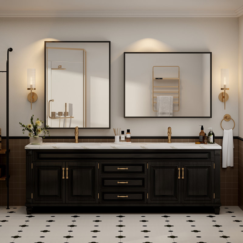 Miroir de salle de bain mural, 40 po x 30 po