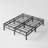 14" High Legs Included Metal Box Spring With Frabric Cover, Sturdy Mattress Foundation, Easy Assembly-693854205
