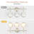 22.5" Bathroom Vanity Light, 3-light Wall Sconce