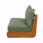 Fauteuil club d'extérieur, bois d'acacia-88464495