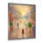 Impression argent sur toile encadrée