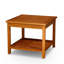 Table d'appoint à 2 tablettes Longs Eucalyptus