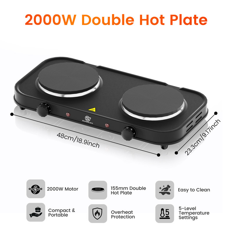 SUPERLEX Electric Double Hot Plate
