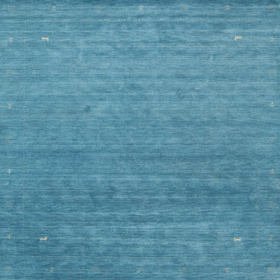Tapis de zone bleu contemporain