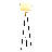 Sway Brassed Gold Floor Lamp with On/Off Switch Triple Legs White Fabric Shade