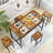 Parton 4 - Person Four Leg Dining Set-134210516