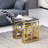 Esmee Glass Top Nesting Coffee Table-253056164