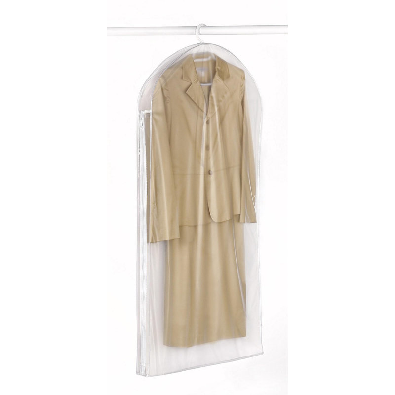 Whitmor Zippered Protective Dress Bag - Clear