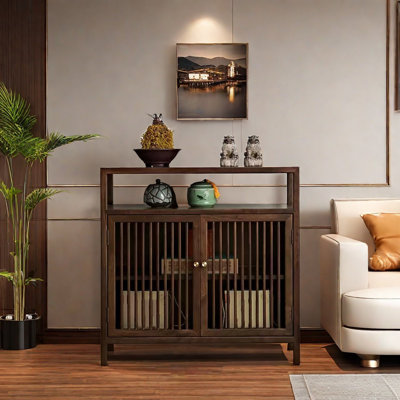 Simple Zen Two Door Accent Cabinet