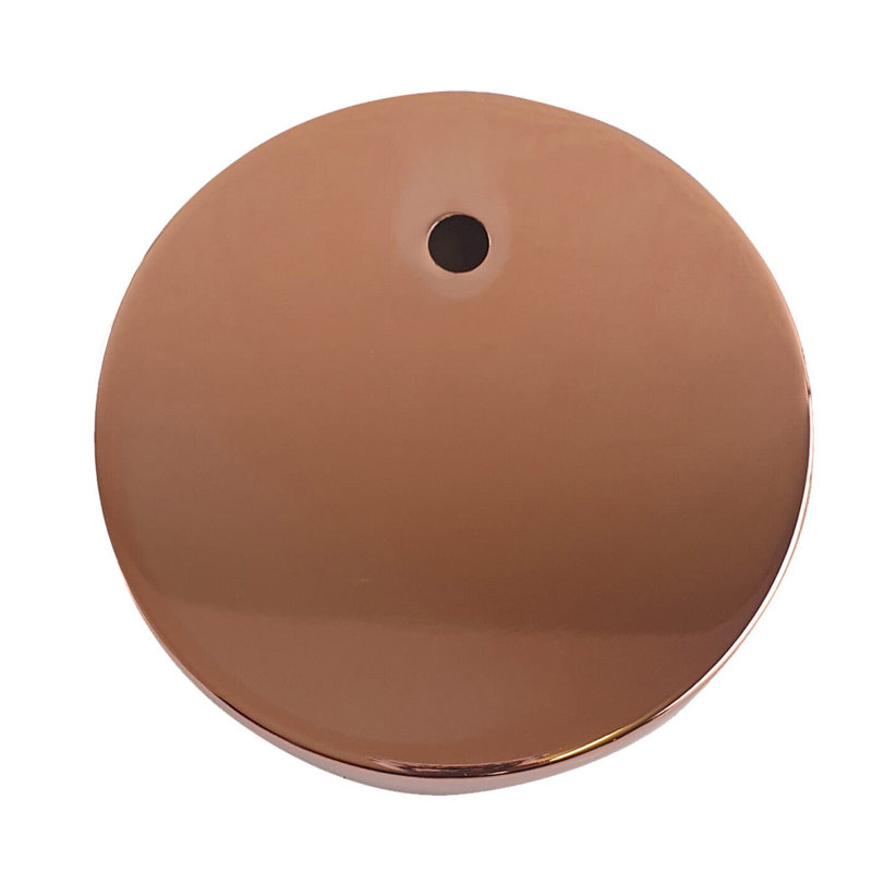 Single Point Ceiling Drop Outlet , Rose Gold