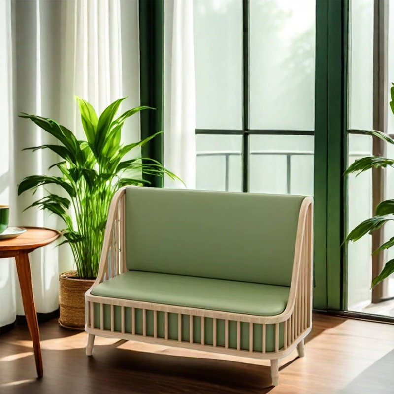 Medrith Faux Leather Upholstered Bench