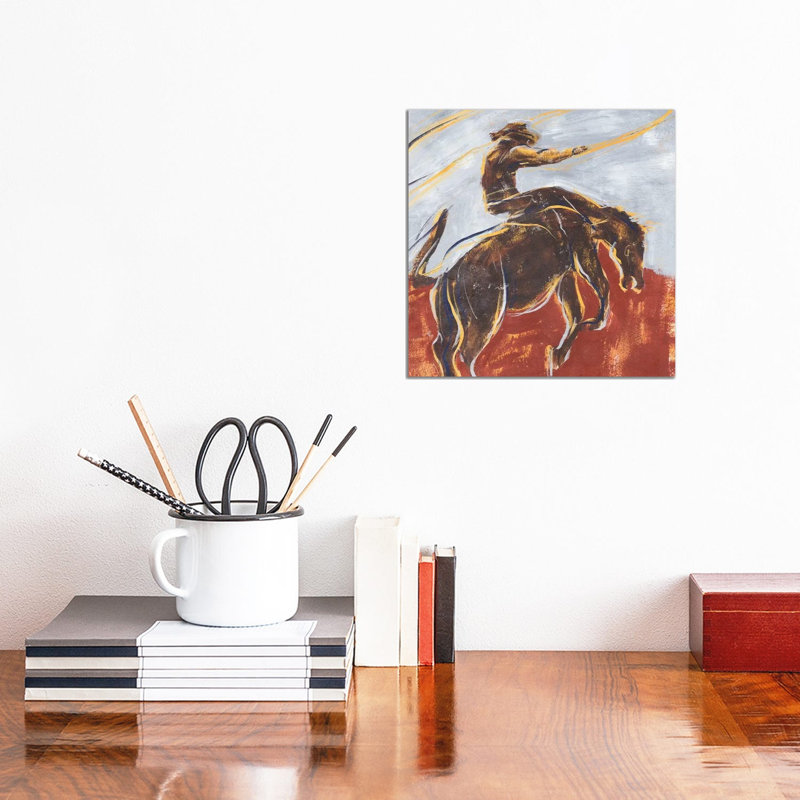 Morning Roundup II by Annie Warren - Wrapped Canvas Print, 30.48 cm H x 30.48 cm W