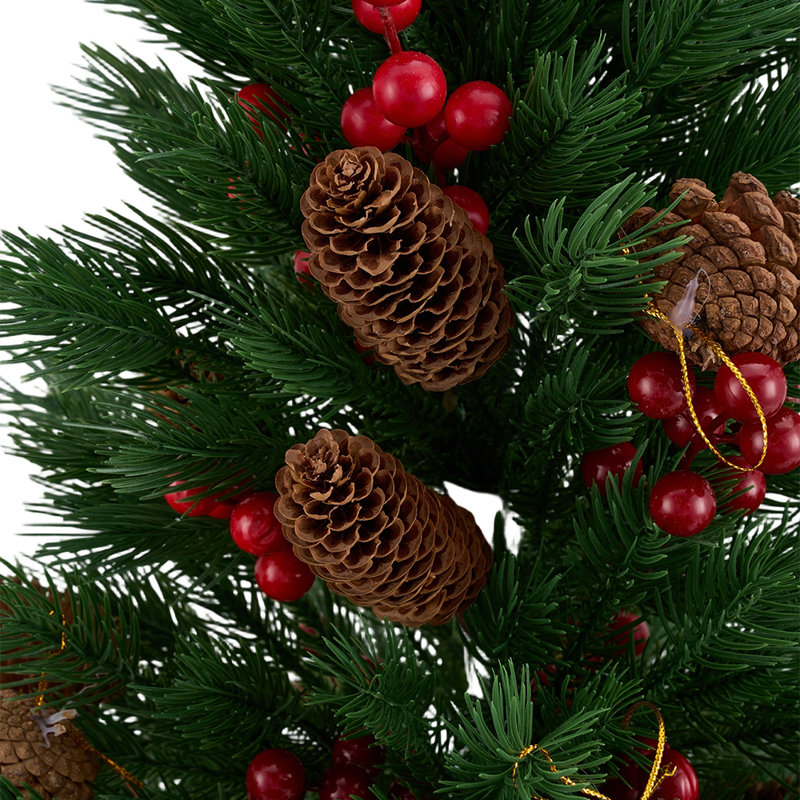 2.46' H Lighted Artificial Christmas Tree