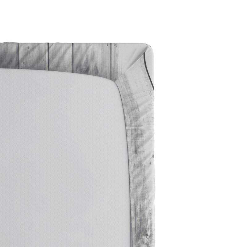 Drap-housse Ambesonne, paquet de 2, Bois gris / déclin 2, Drap-housse simple TG