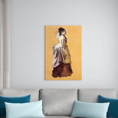 Edgar Degas - Wrapped Canvas Painting