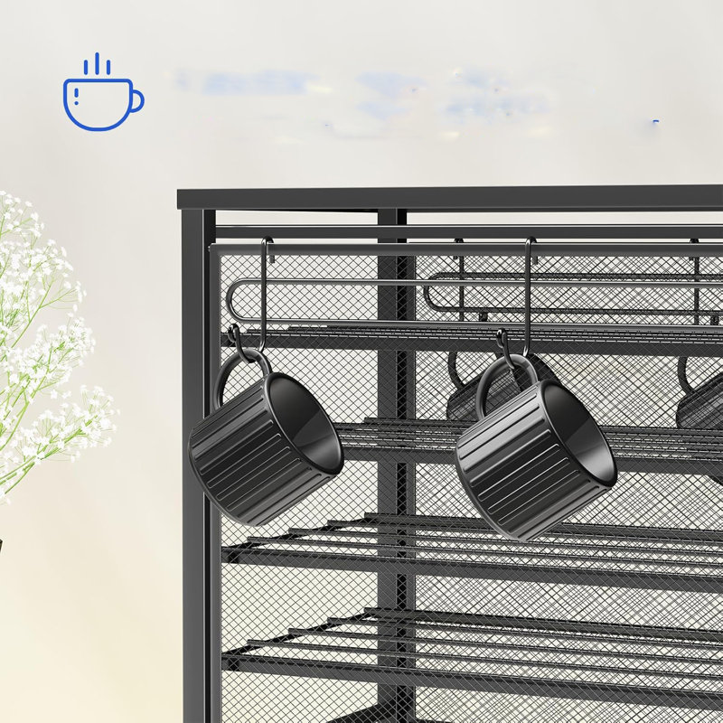 Coffee Bean Packaging Capacity Rack