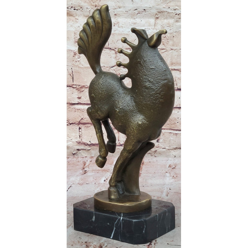 Sculpture de cheval en bronze