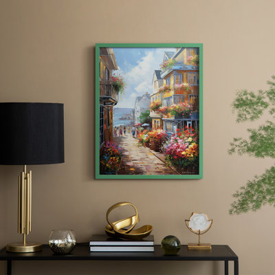 LANDSCAPES Series CCLXXXI Framed Print - Solid Wood