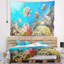 Photographie tapisserie panoramique sous-marine-28482617