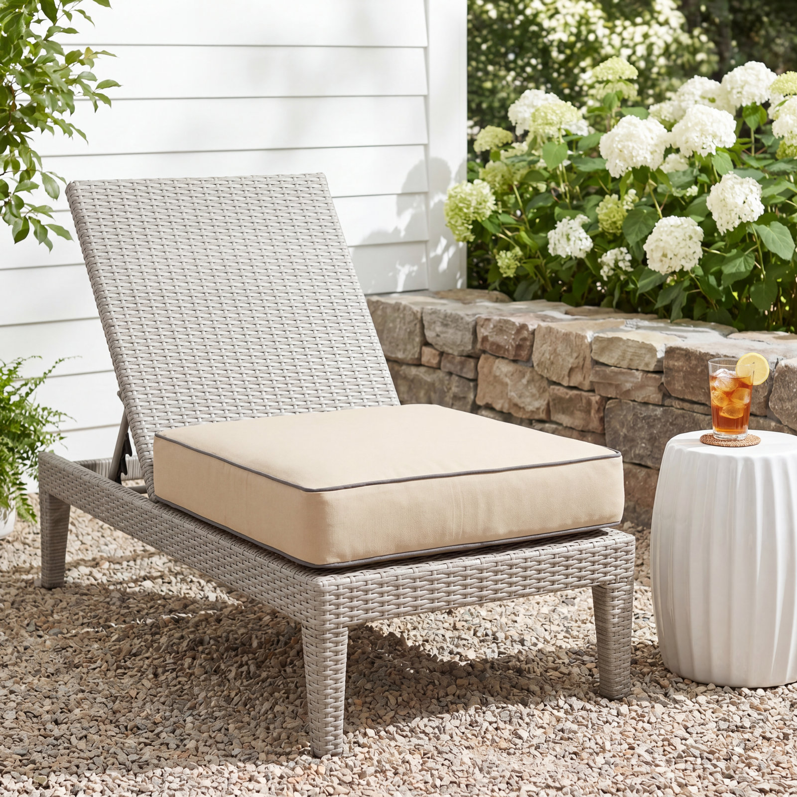 Kisha Sunbrella Outdoor Dining Chair Cushion