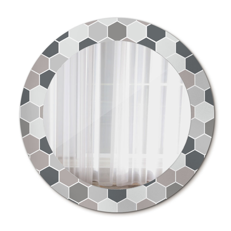 Huldar Glass Flat Wall Mirror