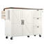 140 Cm Iron Kitchen Island