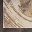 Tapis oriental doré tissé à la machine 7 pi x 9 pi