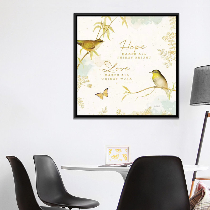 « nature of sagesse iv », impression sur toile, H 18 po x l 18 po x P 1,5 po, Toile avec cadre noir, Pas de tapis