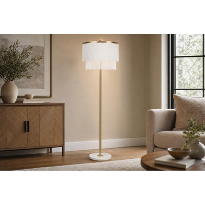 Lampe sur pied Tassel Elegance