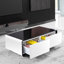 Table basse intelligente Biedel avec réfrigérateur et recharge sans fil intégrée-88591583