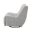 Fauteuil inclinable Talmon avec pivot, chenille huître