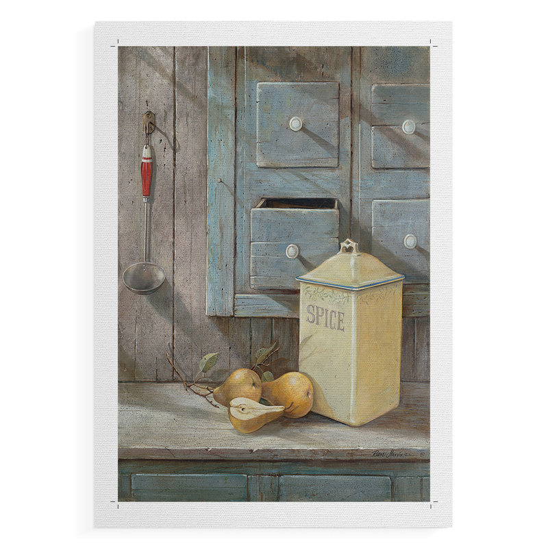 Poires aux épices - impression sur toile seulement - non encadrée, H 18 po x l 12 po