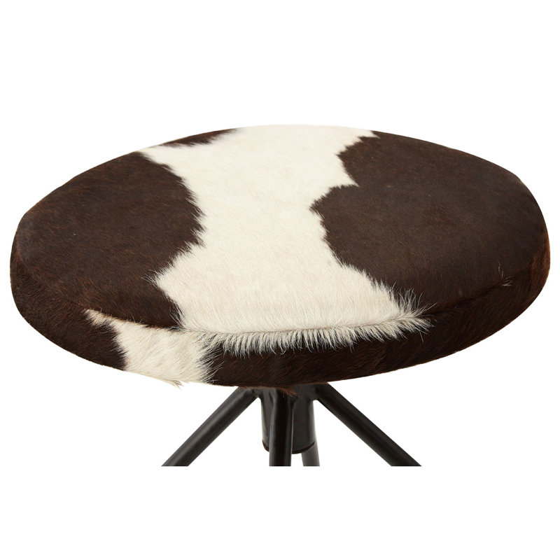 Tony Upholstered Counter Stool with Metal Frame