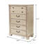 Commode 5 tiroirs Kidron l 35,6 po