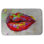 Colorful lips Bath Mat with Non-Slip Backing - Quick Dry Memory Foam Bathroom Rug - Absorbent - Modern Plush Spa-Style - Machine Washable