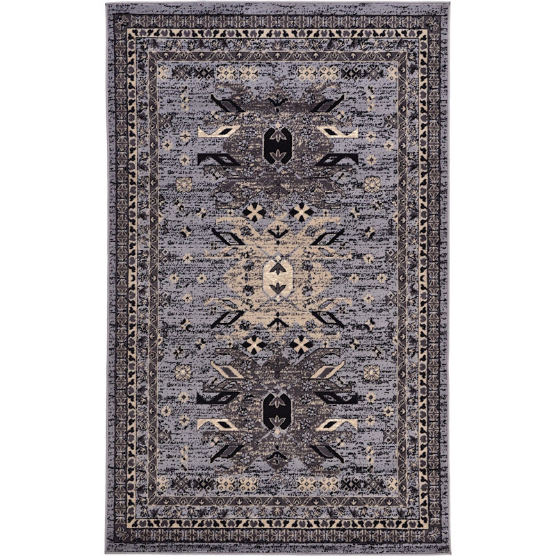 Tapis gris Adonnis, Rectangle 2 pi 2 po x 3 pi