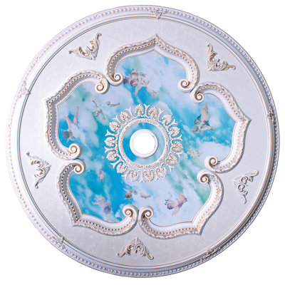 Angel Round Ceiling Medallion