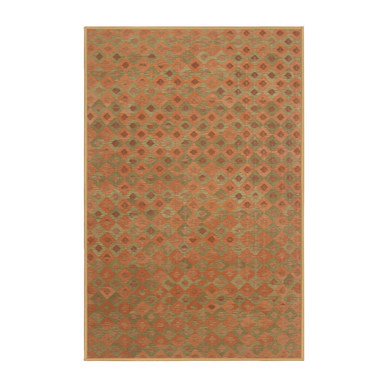 Geometric Indoor Rug, Rectangle 2' x 5'