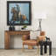 Console Kaivion en bois naturel avec cascade en chêne noir