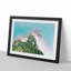 Beach in Conakry Guinea in Abstract - Picture Frame Photograph Print-55683709-55683714