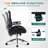 Big And Tall Ergonomic Office Chair With Extra-Wide Thick Seat Cushion, 4D Adjustable Armrests, Customizable Lumbar Support, And 750-Pound Weight Capacity For All-Day Comfort.