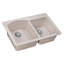 33" L x 22" W Double Basin Dual Mount Kitchen Sink-361064810