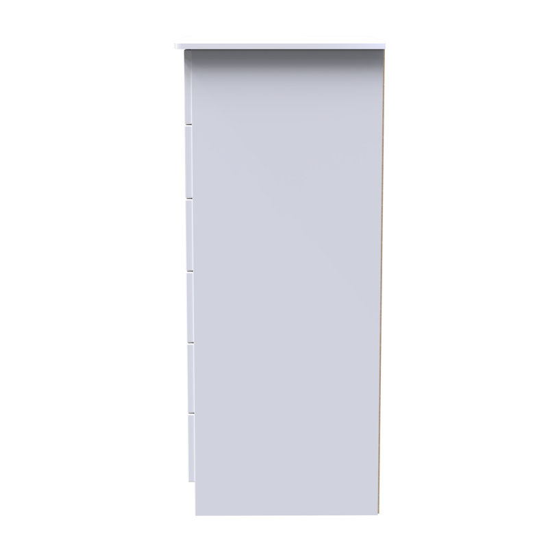 Taetum Manufactured Wood Wardrobe, White