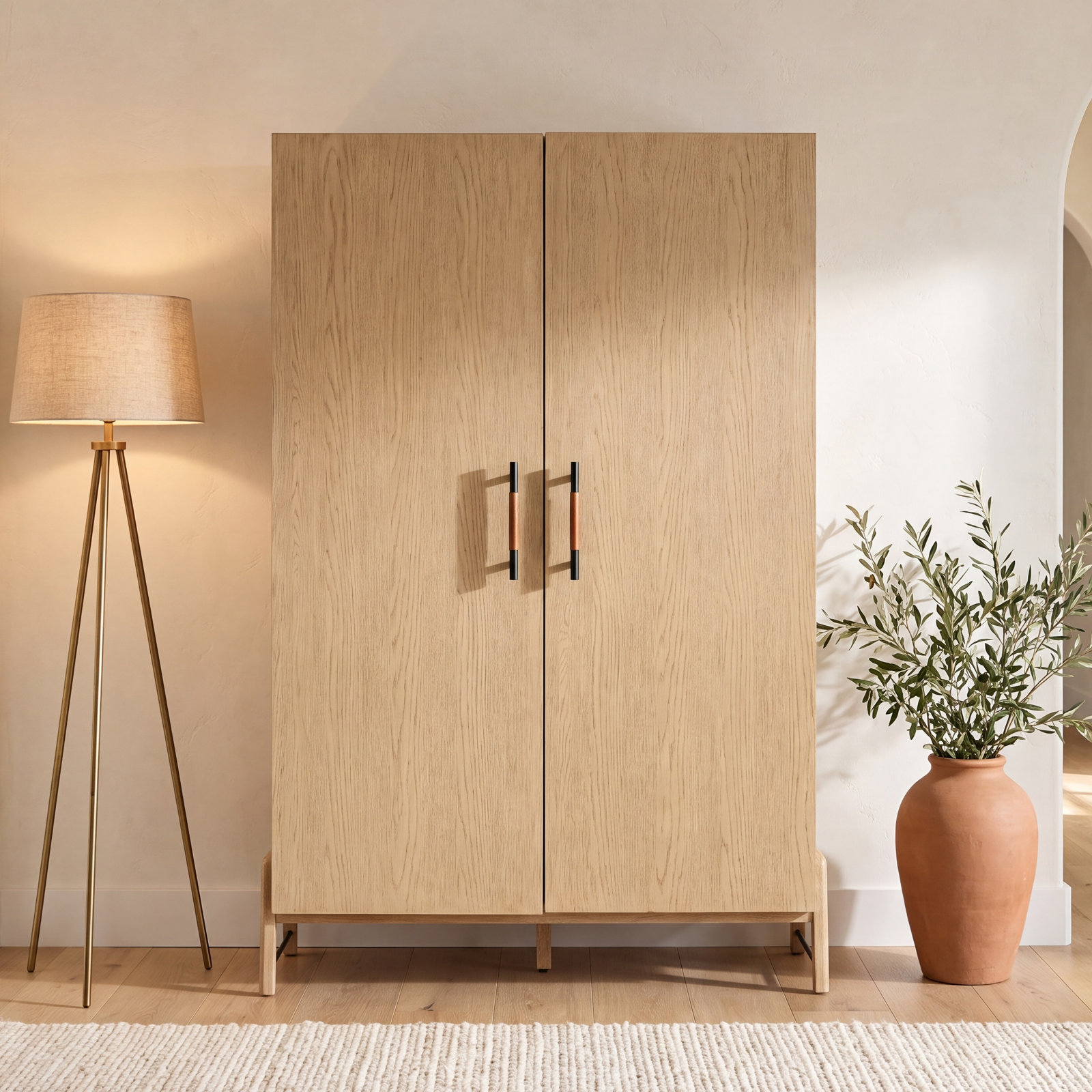 4-Drawer Cabinet, Yucca Oak Veneer