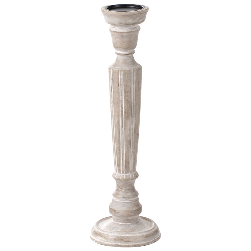 Solid Wood Tabletop Candlestick