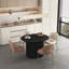 Table de salle à manger extensible pliable pour 1 à 10 personnes, console multifonctionnelle en bois extensible-1300244605-1300244607