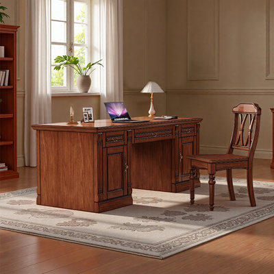 Ensemble de bureau et de chaise American