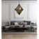 Shaw 6 - Light Geometric Chandelier